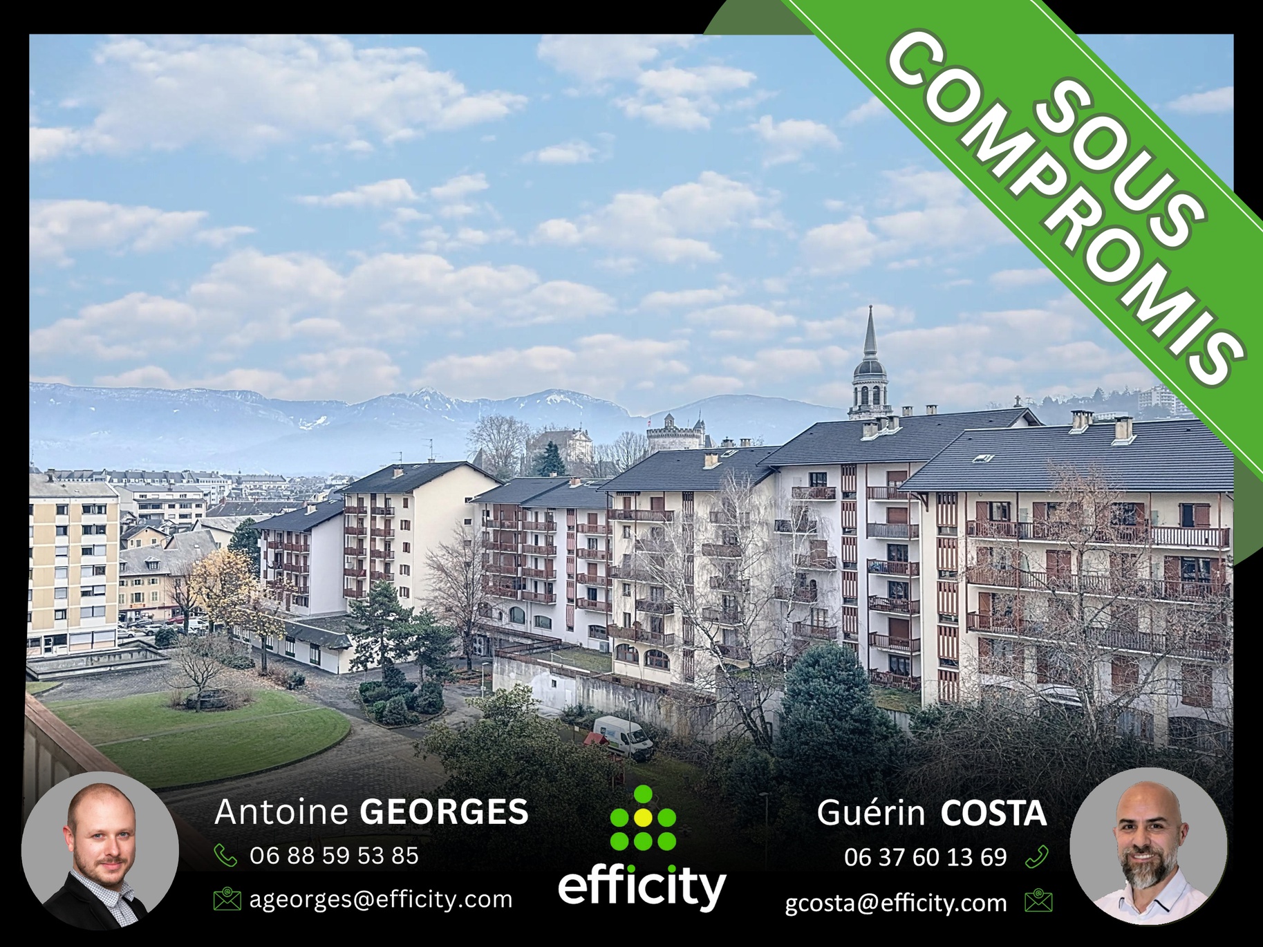 appartement 5 pièces - 94m2 à Chambéry (73000)