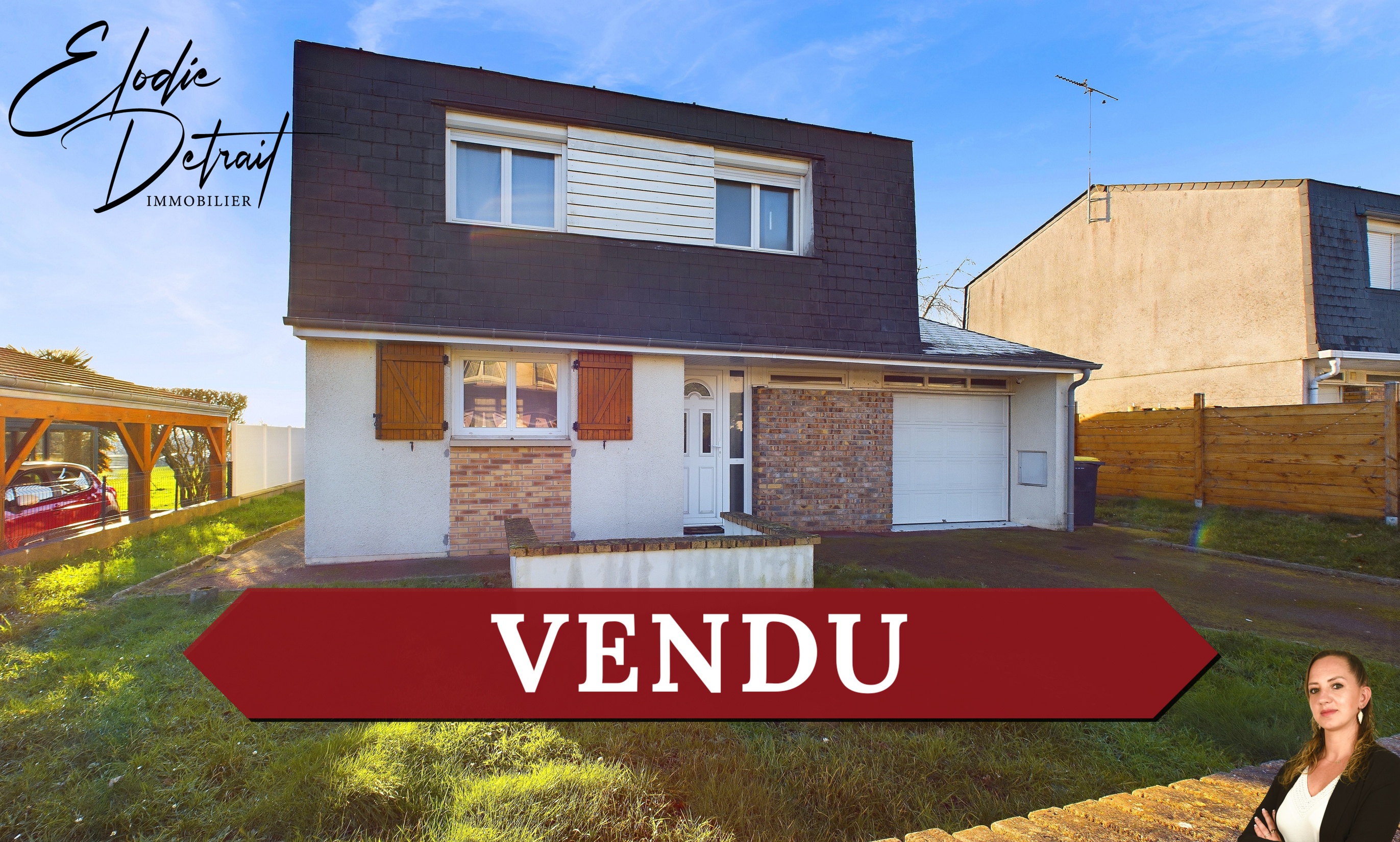 maison 5 pièces - 78m2 à La Bazoge (72650)