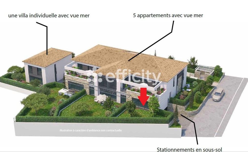 Achat immobilier Appartement 4 pièces  96m2 à Six-Fours-les-Plages (83140) - Photo n°1