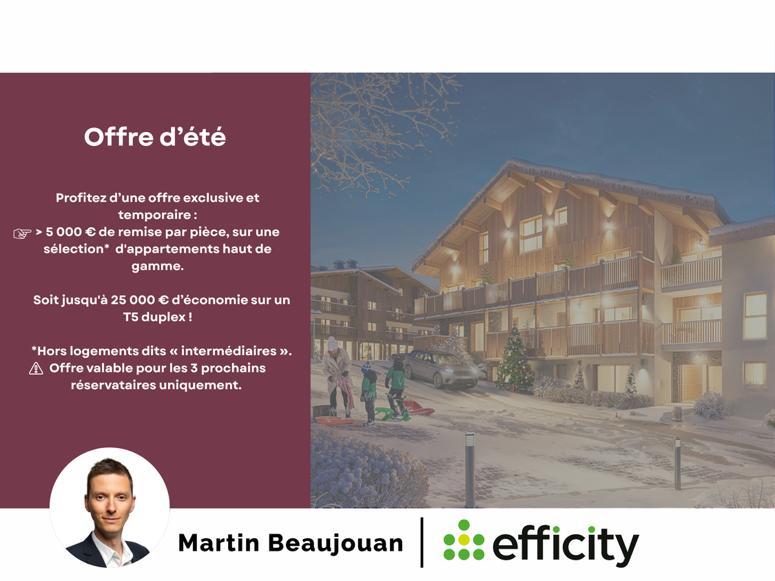 appartement 4 pièces - 87m2 à Les Houches (74310)
