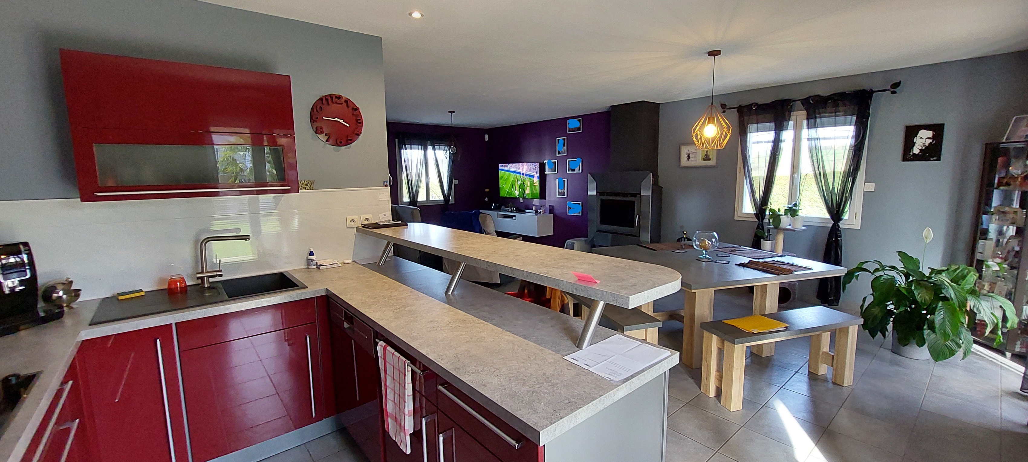 Achat immobilier Maison 5 pièces  106m2 à Cour-et-Buis (38122) - Photo n°7