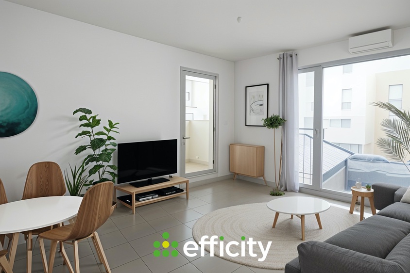 appartement 2 pièces - 38m2 à Villeurbanne (69100)