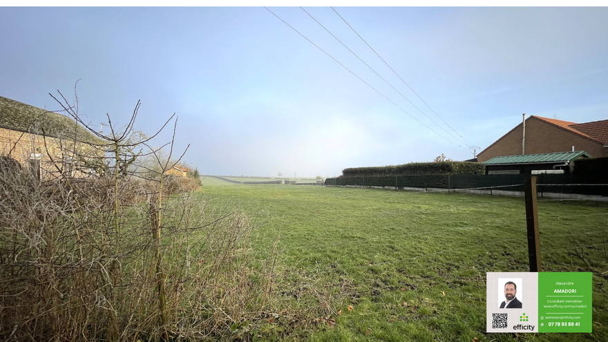 terrain  - 747,0m2 à Beaurain (59730)