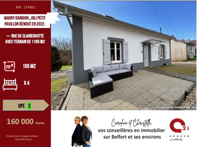 maison 6 pièces - 105m2 à Magny-Danigon (70200)