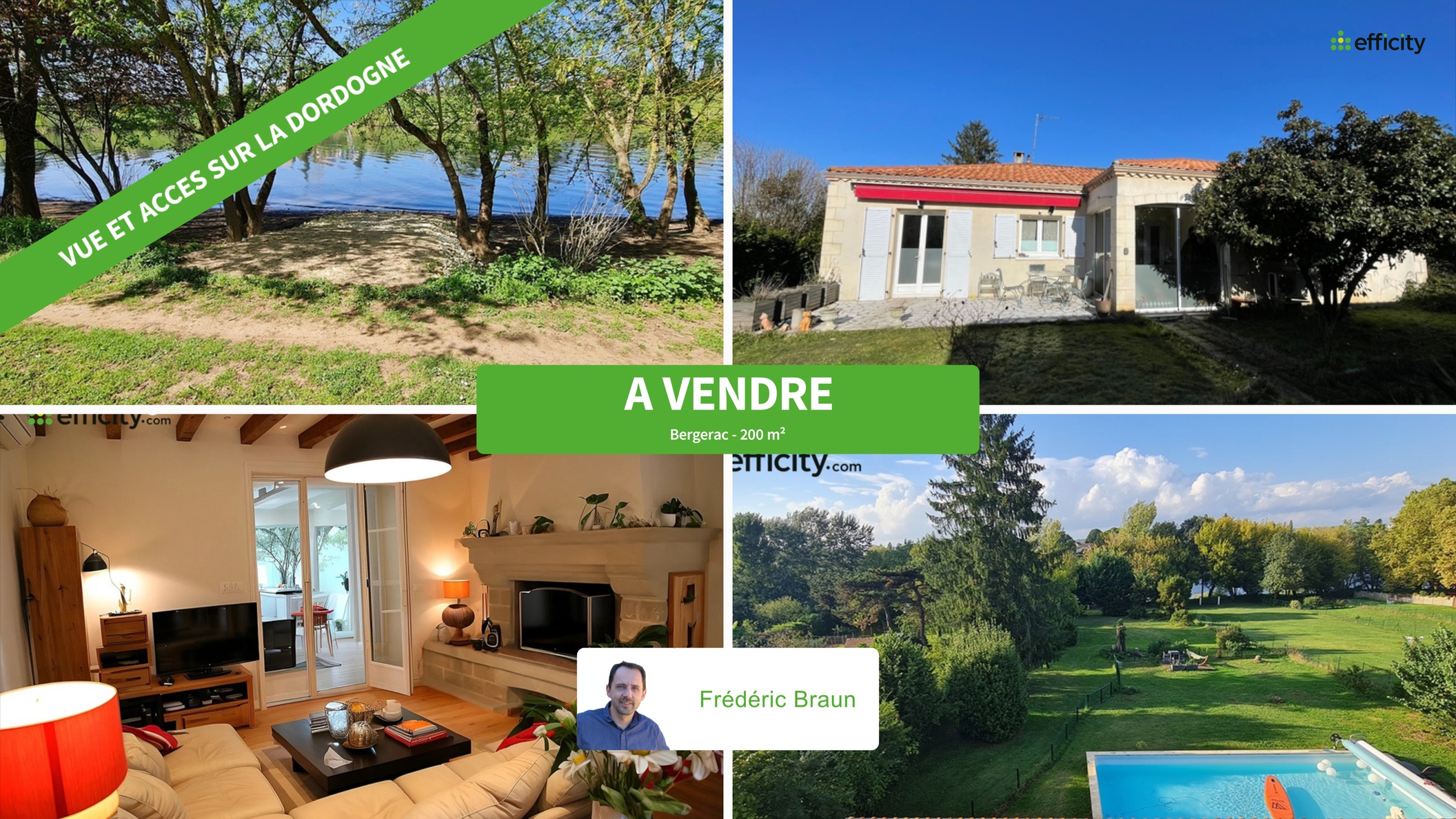 maison 6 pièces - 200m2 à Bergerac (24100)