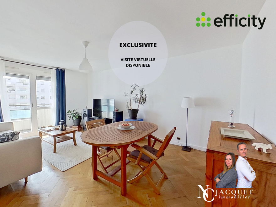 appartement 3 pièces - 68m2 à Villeurbanne (69100)