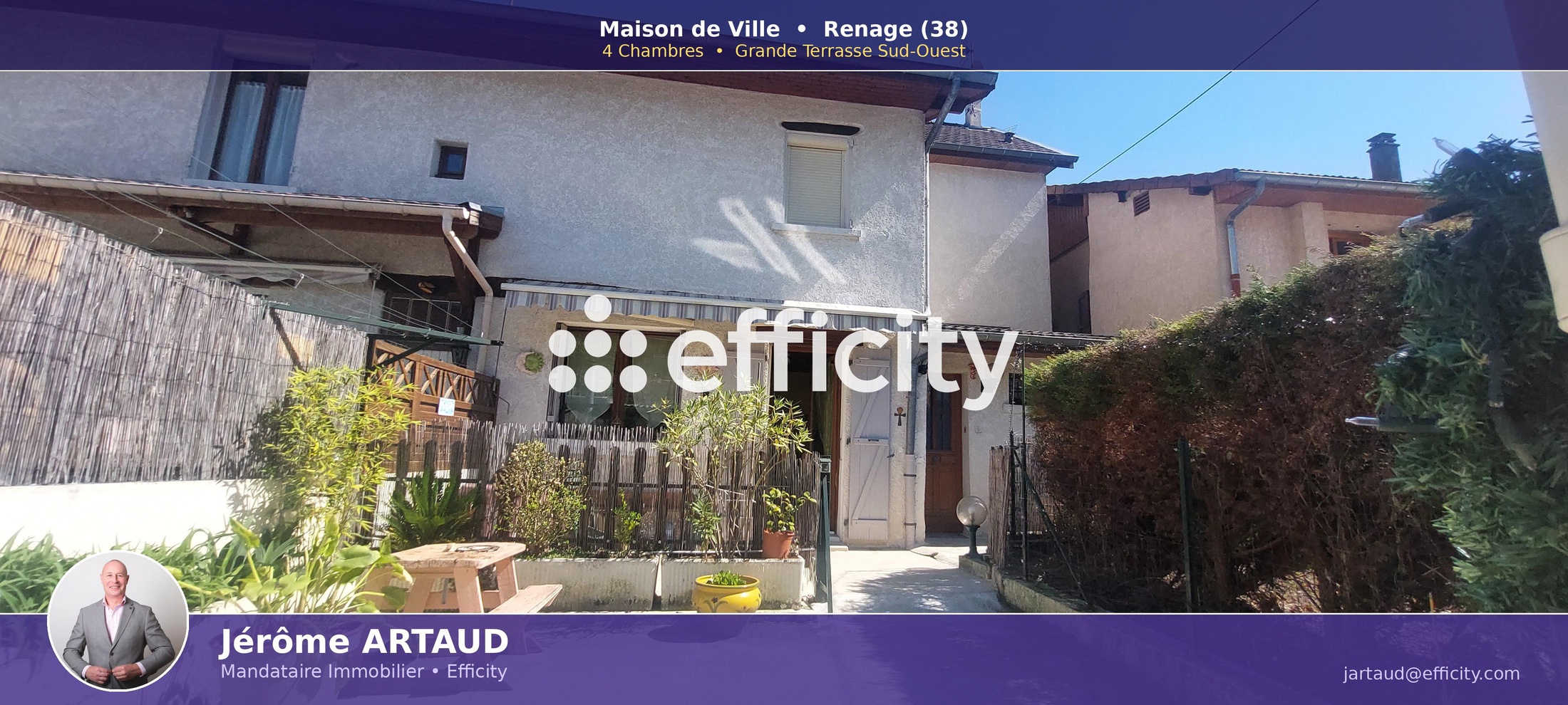 maison 6 pièces - 121m2 à Renage (38140)