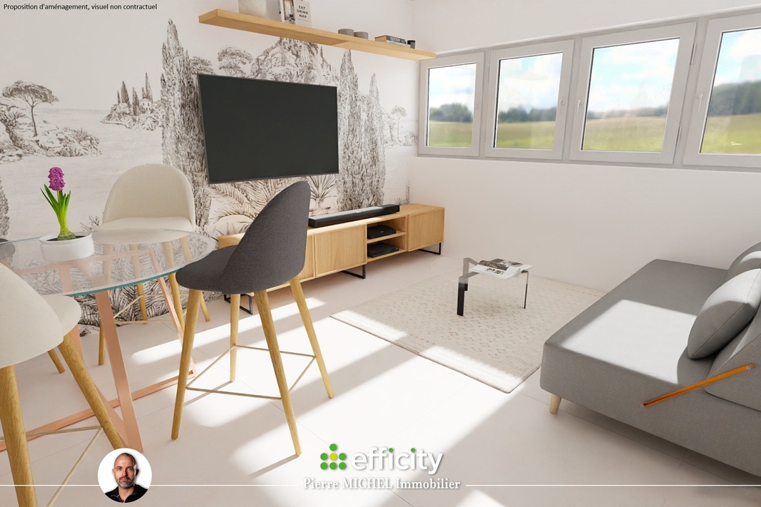 appartement 1 pièces - 35m2 à Montrottier (69770)