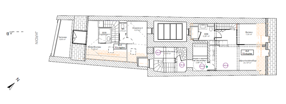 Achat immobilier Immeuble 14 pièces  319m2 à Guingamp (22200) - Photo n°10