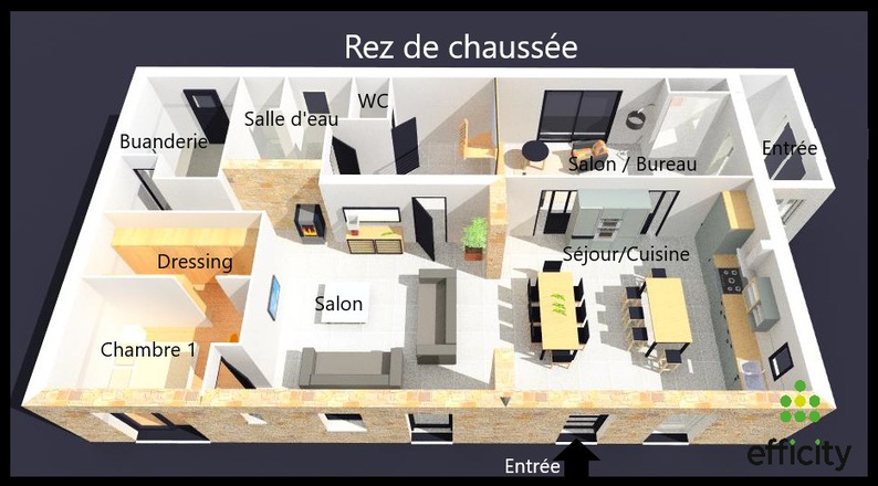 Achat immobilier Maison 7 pièces  164m2 à Bais (35680) - Photo n°5