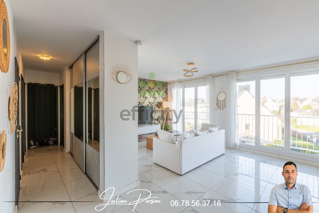 appartement 3 pièces - 76m2 à Saint-Brieuc (22000)