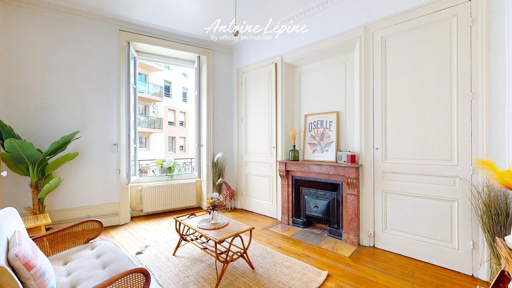 appartement 2 pièces - 47m2 à Lyon (69003)