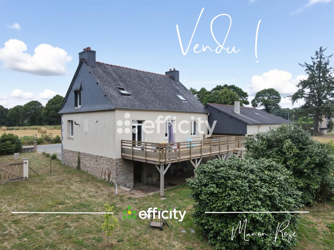 maison 6 pièces - 111m2 à Laurenan (22230)