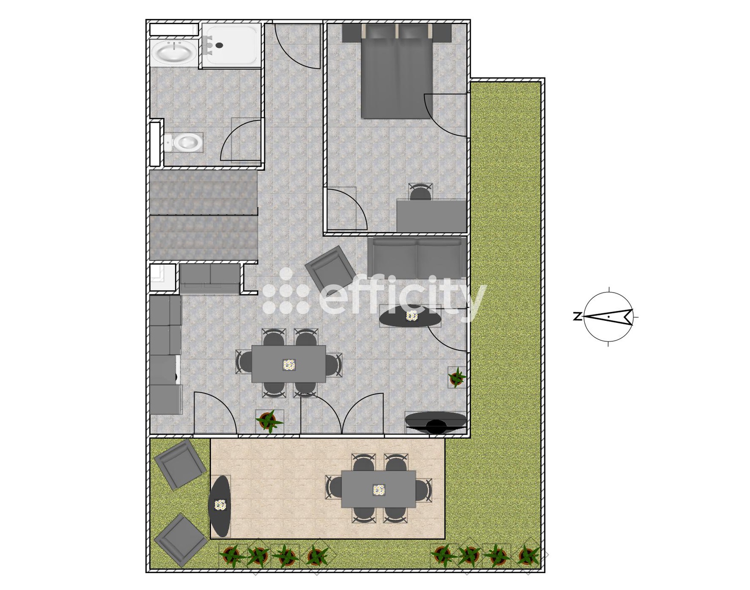 Achat immobilier Maison 5 pièces  94m2 à Murviel-lès-Montpellier (34570) - Photo n°5