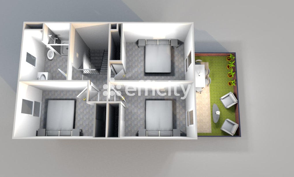 Achat immobilier Maison 4 pièces  77m2 à Murviel-lès-Montpellier (34570) - Photo n°7