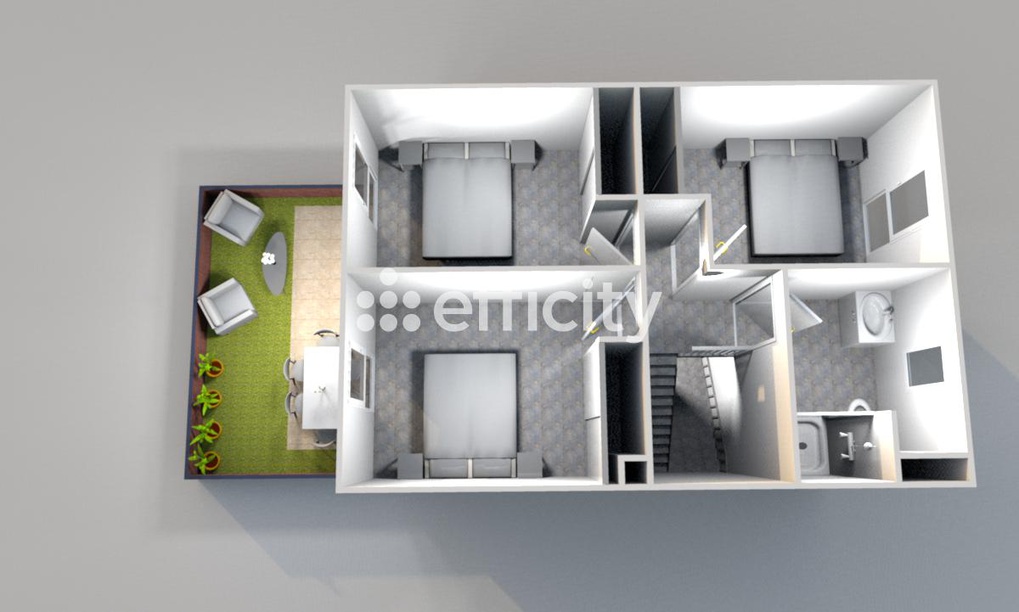 Achat immobilier Maison 4 pièces  77m2 à Murviel-lès-Montpellier (34570) - Photo n°8