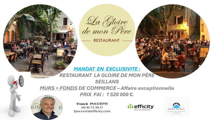 fonds-de-commerce  - 350m2 à Seillans (83440)