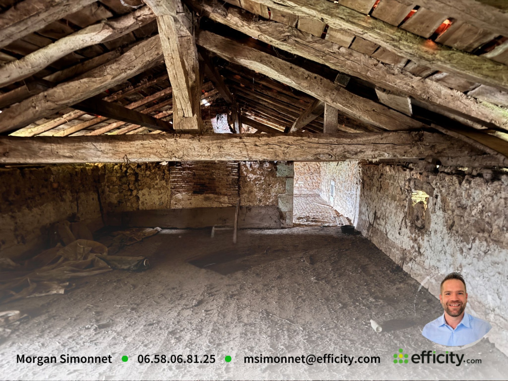 Achat immobilier Maison 4 pièces  160m2 à Mazerolles (16310) - Photo n°5
