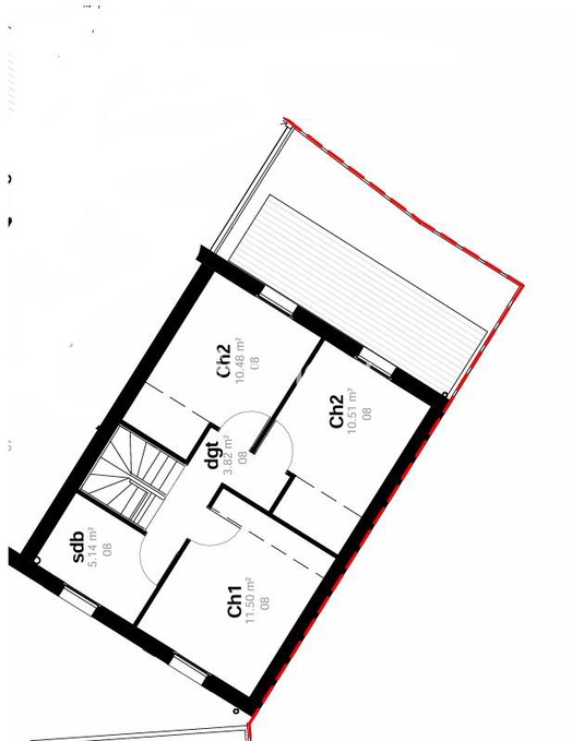 Achat immobilier Maison 4 pièces  78m2 à Ostricourt (59162) - Photo n°8