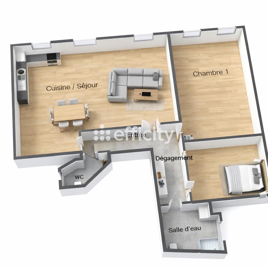 Achat immobilier Appartement 3 pièces  85m2 à Paris (75002) - Photo n°6
