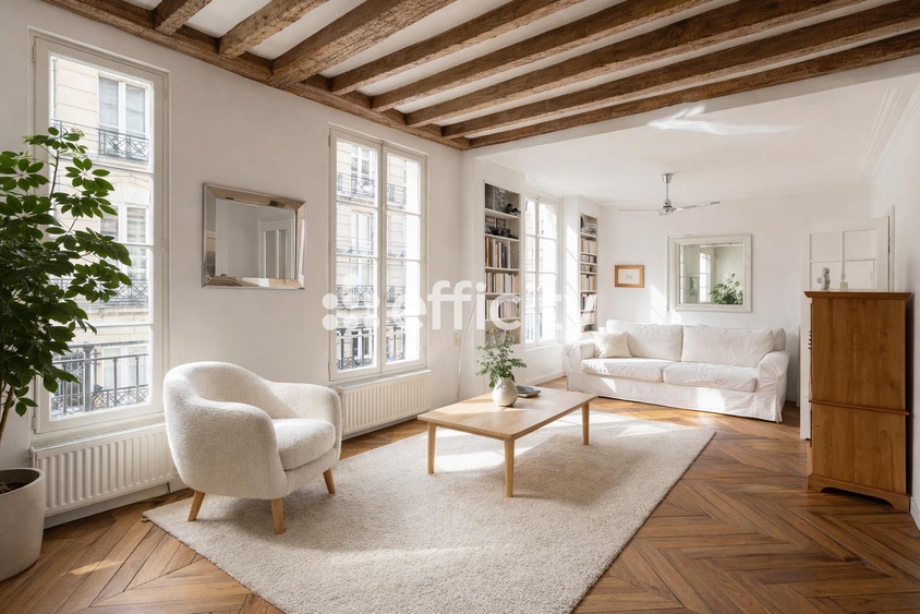 appartement 3 pièces - 85,0m2 à Paris (75002)