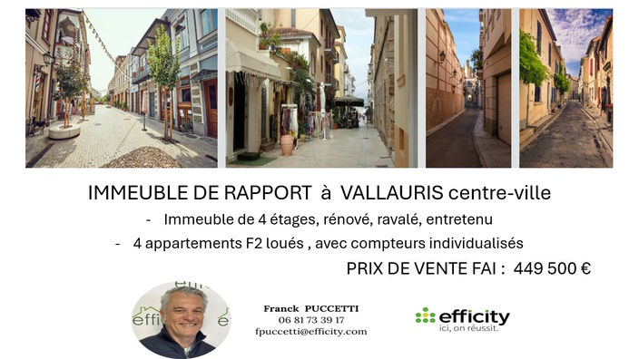 immeuble  - 150m2 à Vallauris (06220)