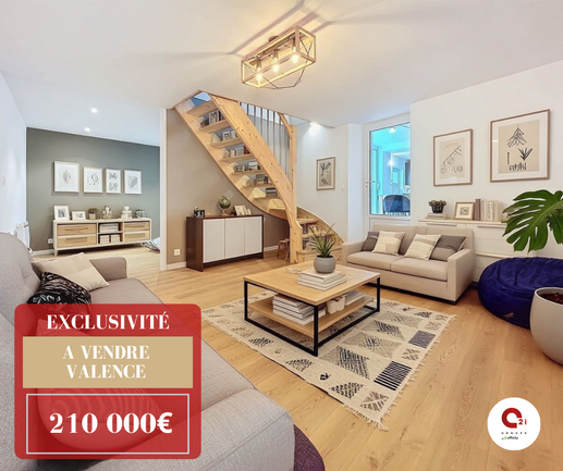 appartement 4 pièces - 124m2 à Valence (26000)