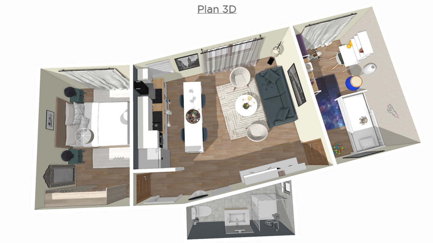 appartement  - 50m2 à Bois-Colombes (92270)