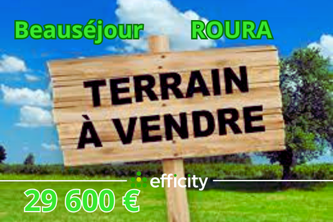 terrain  - 1685m2 à Roura (97311)