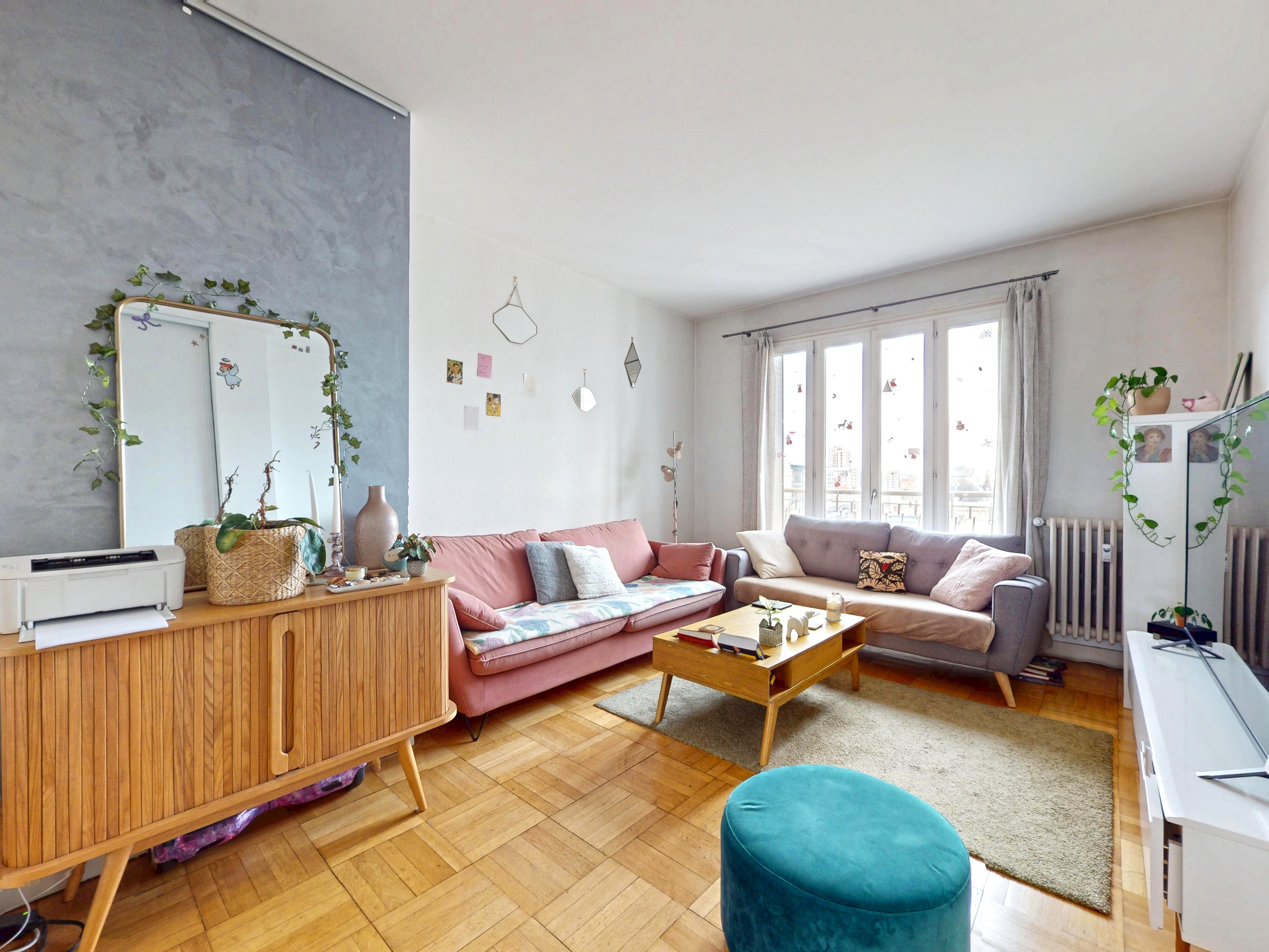 appartement 3 pièces - 57m2 à Lyon (69006)