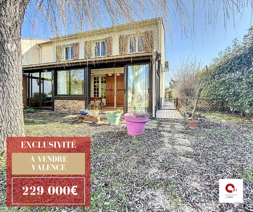 maison 5 pièces - 102m2 à Valence (26000)