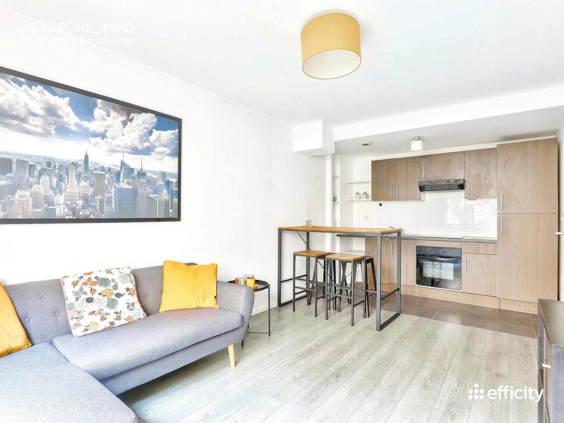 appartement 2 pièces - 42m2 à Paris (75016)