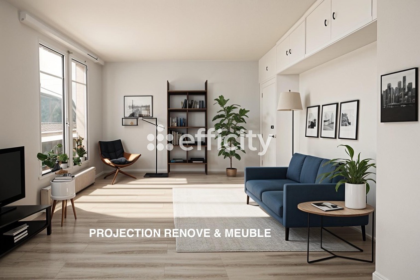 appartement 1 pièces - 28m2 à Paris (75020)