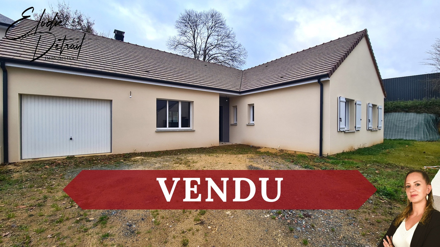 maison 6 pièces - 119m2 à la Bazoge (72650)