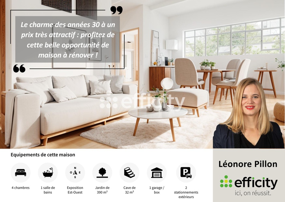 maison 5 pièces - 120m2 à Bron (69500)