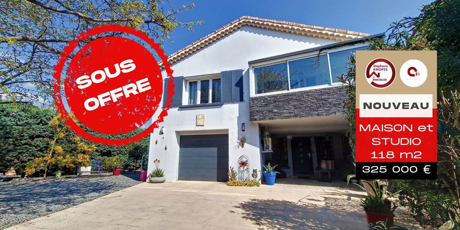 maison  - 118m2 à Portes-lès-Valence (26800)