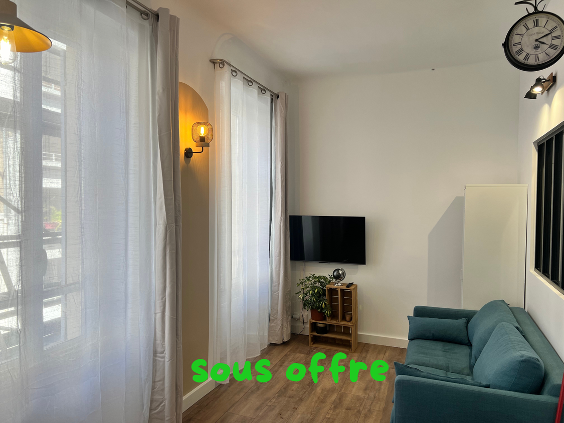 appartement 2 pièces - 31m2 à Marseille (13004)