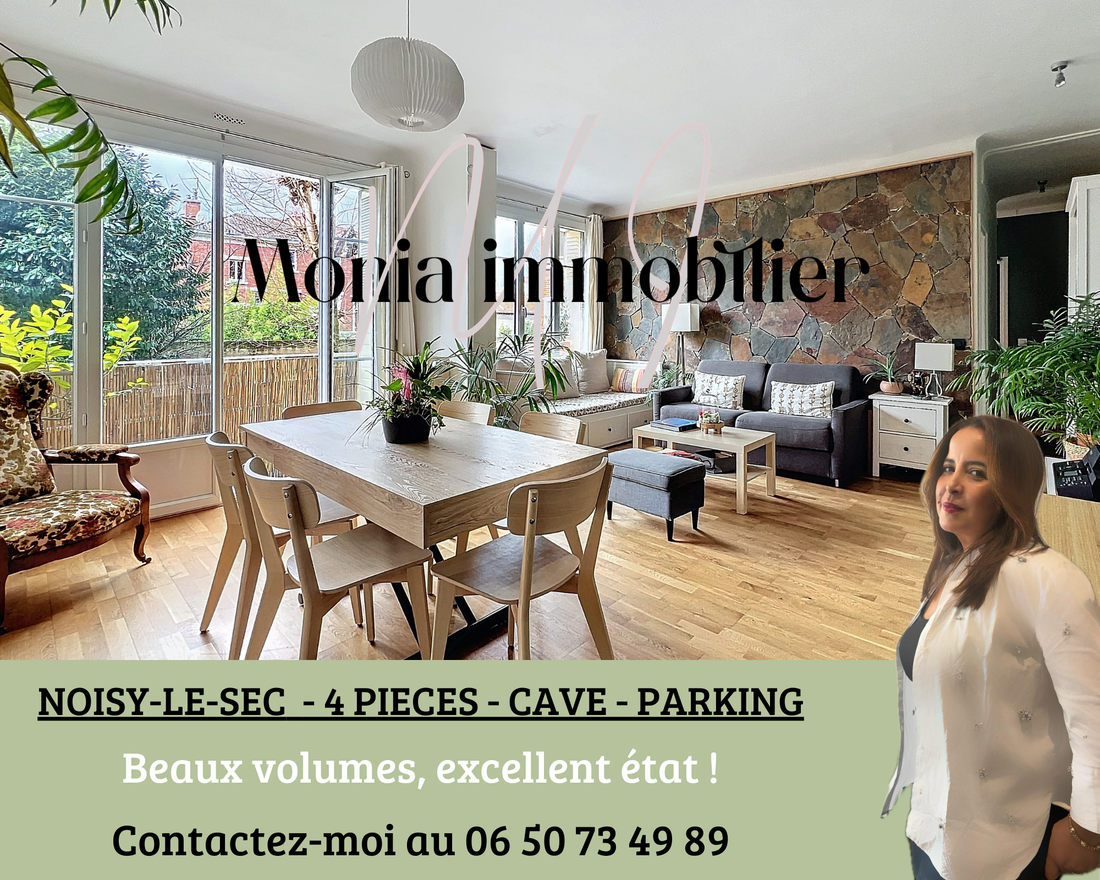 appartement 4 pièces - 66m2 à Noisy-le-Sec (93130)