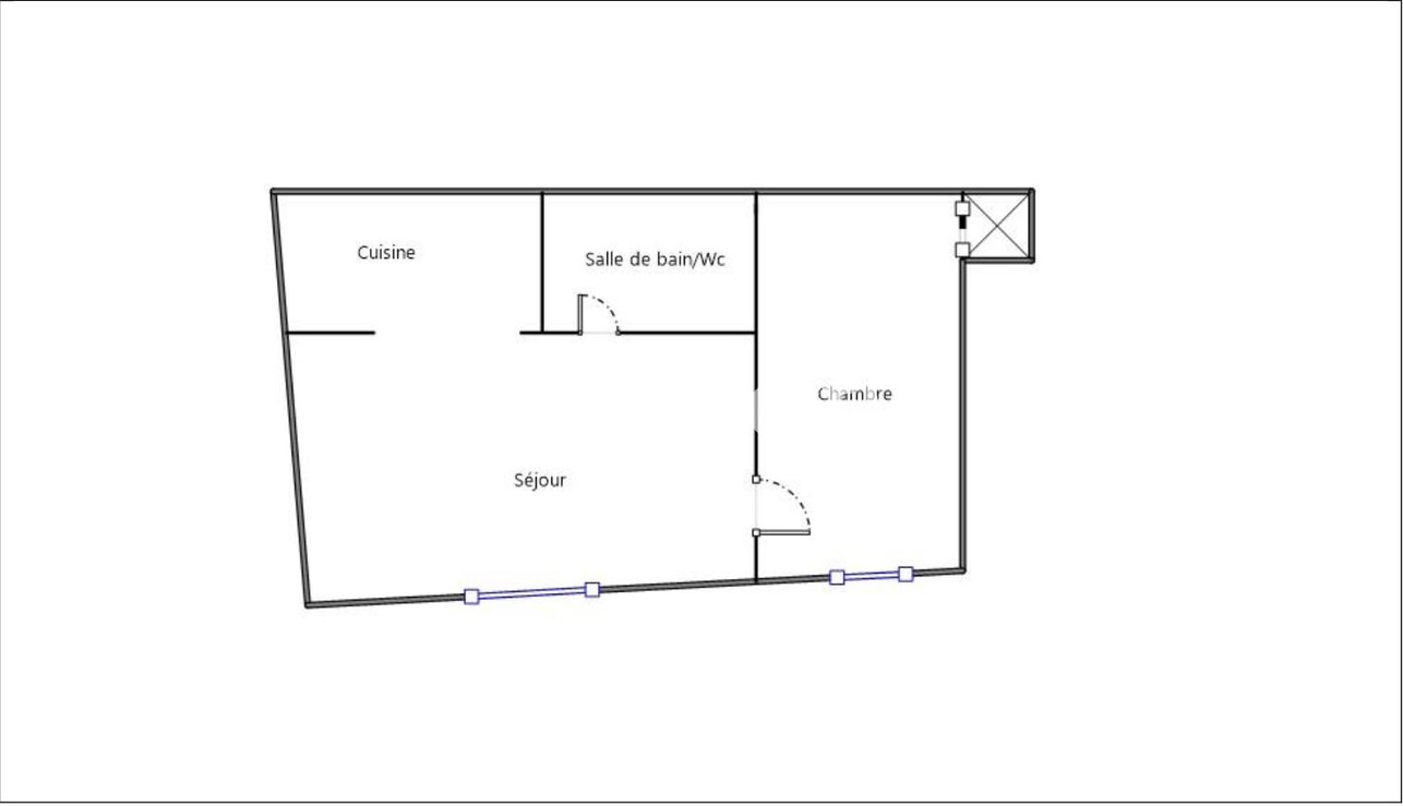 Achat immobilier Appartement 2 pièces  34m2 à Gujan-Mestras (33470) - Photo n°8