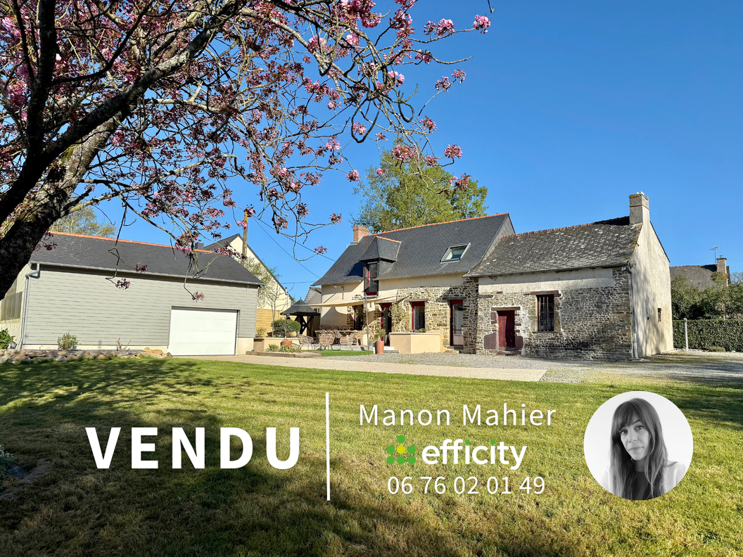 maison 5 pièces - 110m2 à Boistrudan (35150)