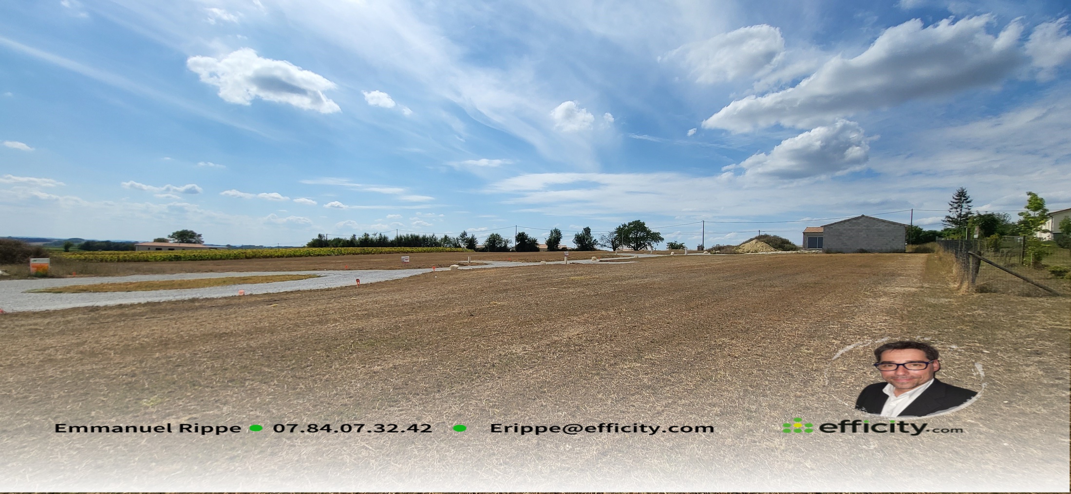 terrain  - 757,0m2 à Saint-Genis-d'Hiersac (16570)