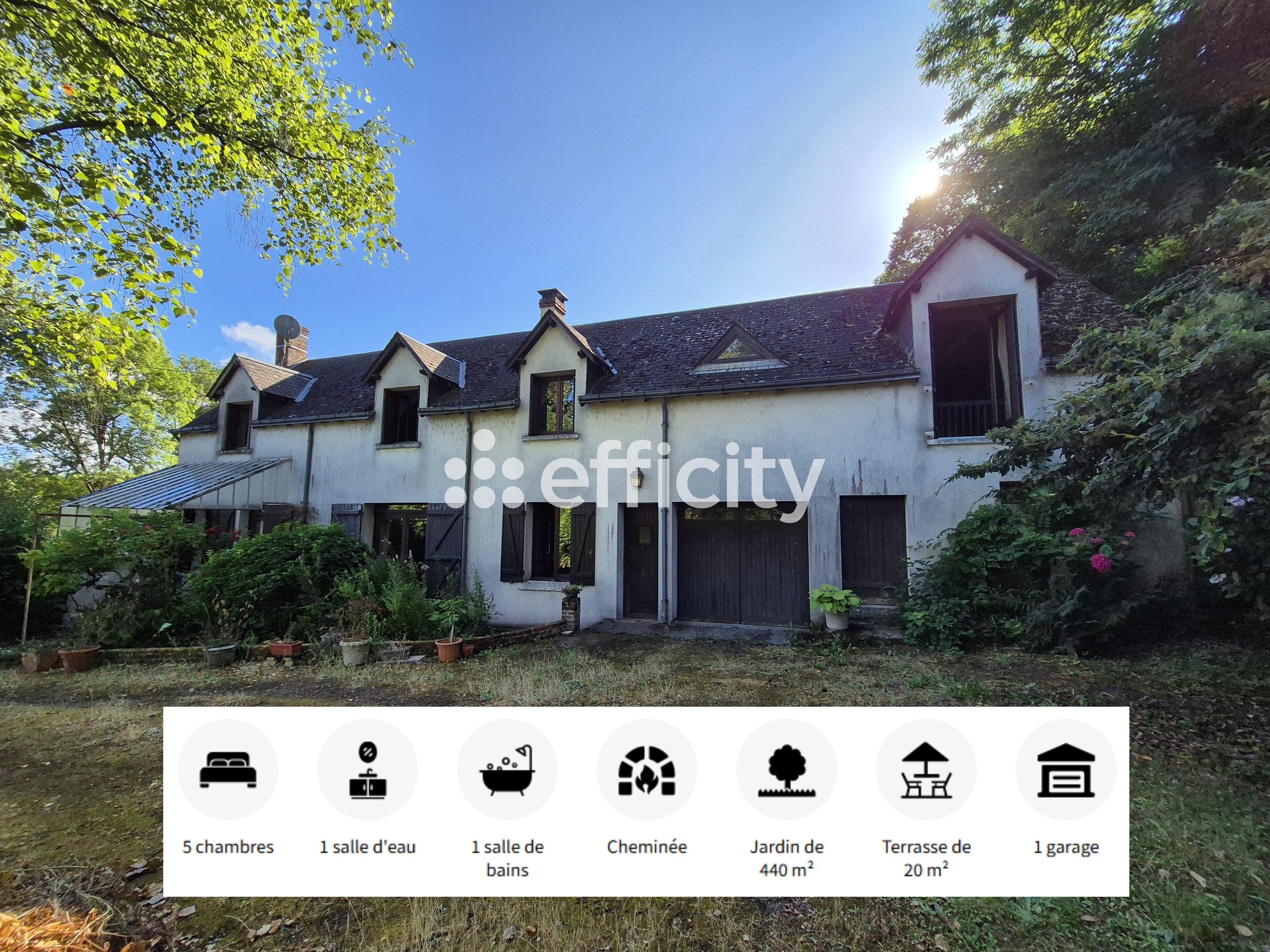 maison 7 pièces - 177,0m2 à Chaumont-sur-Loire (41150)