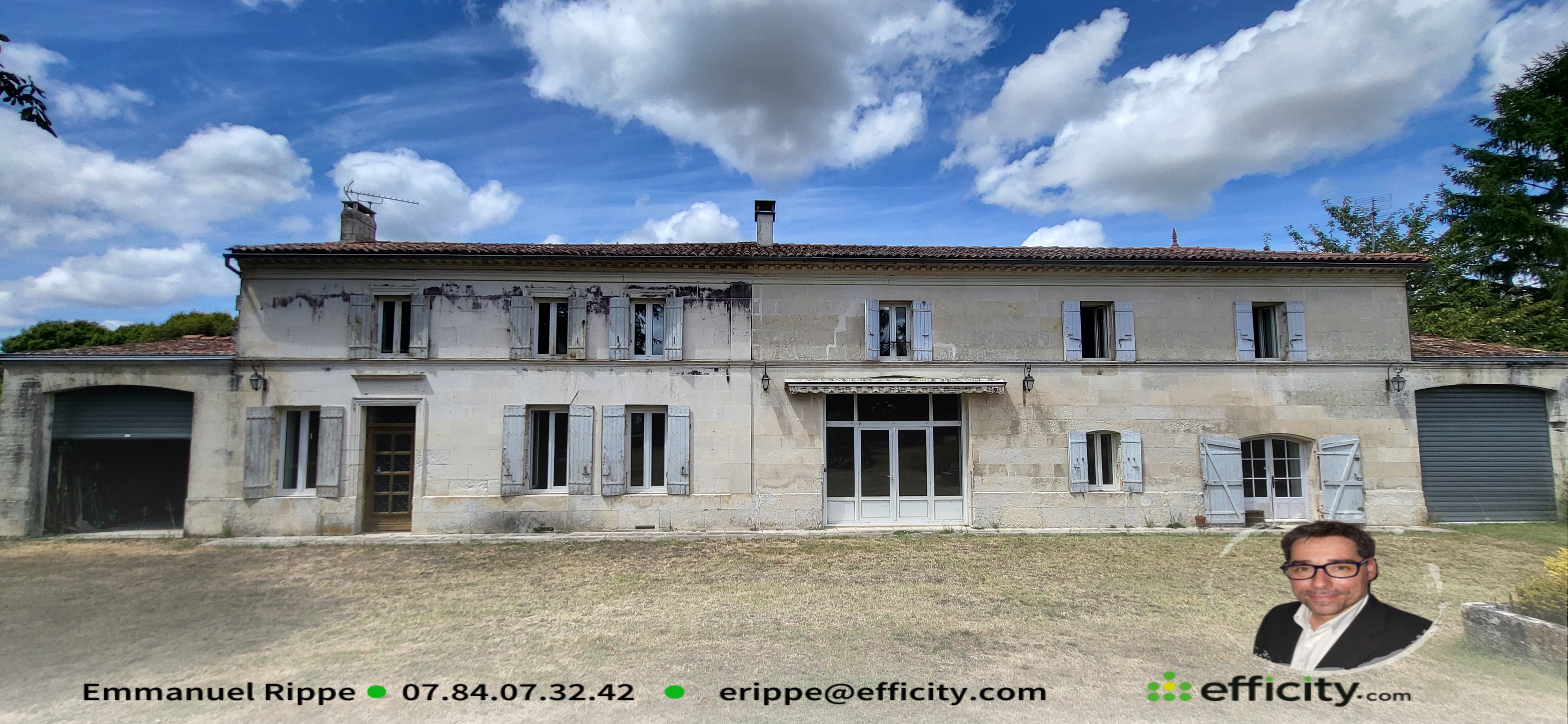 Achat immobilier Maison 9 pièces  315m2 à Saintes (17100) - Photo n°1
