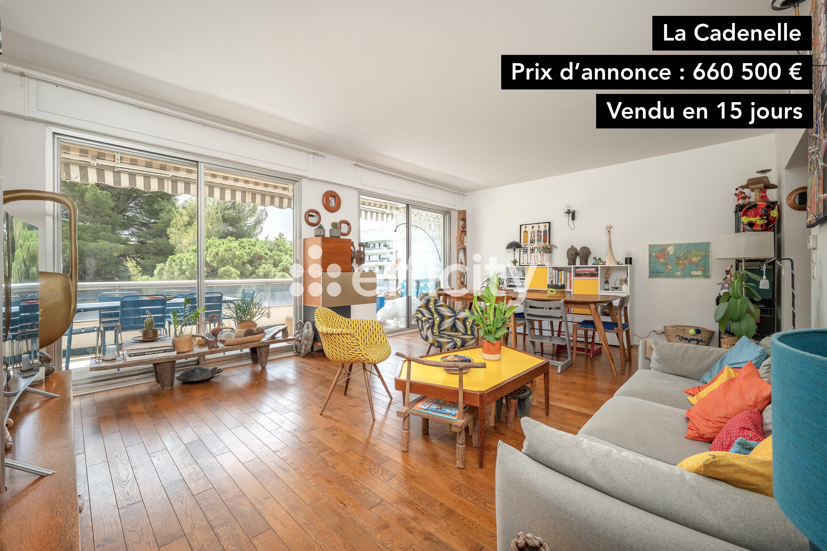 appartement 4 pièces - 120m2 à Marseille (13008)