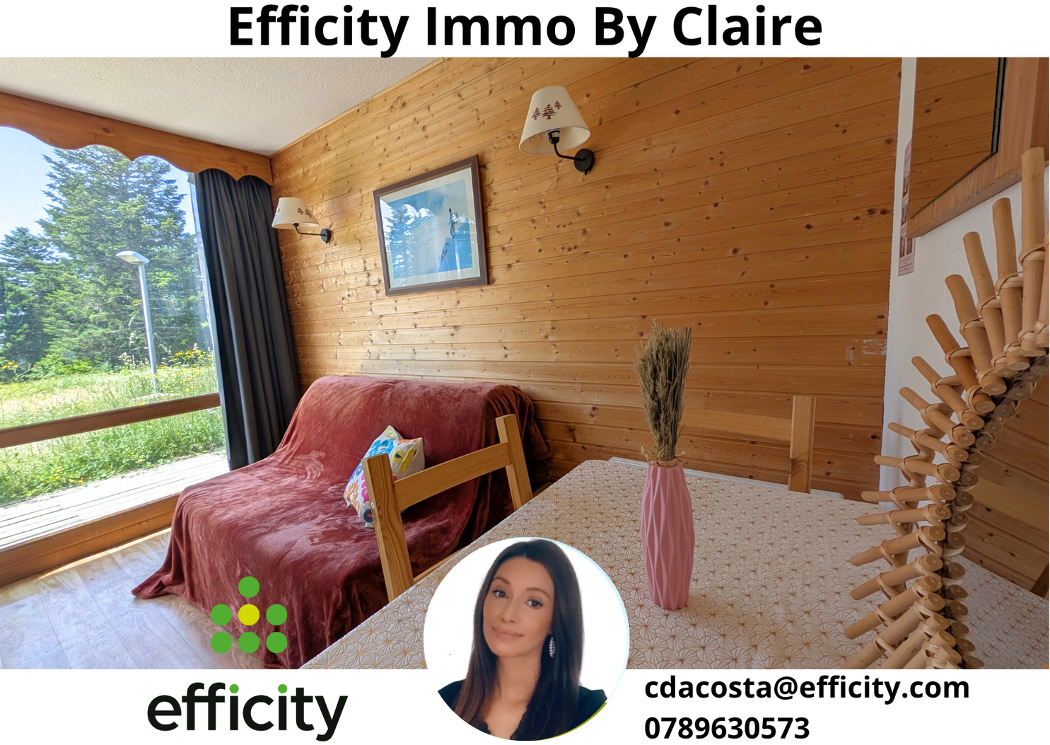 Achat immobilier Appartement 2 pièces  25m2 à Chamrousse (38410) - Photo n°7