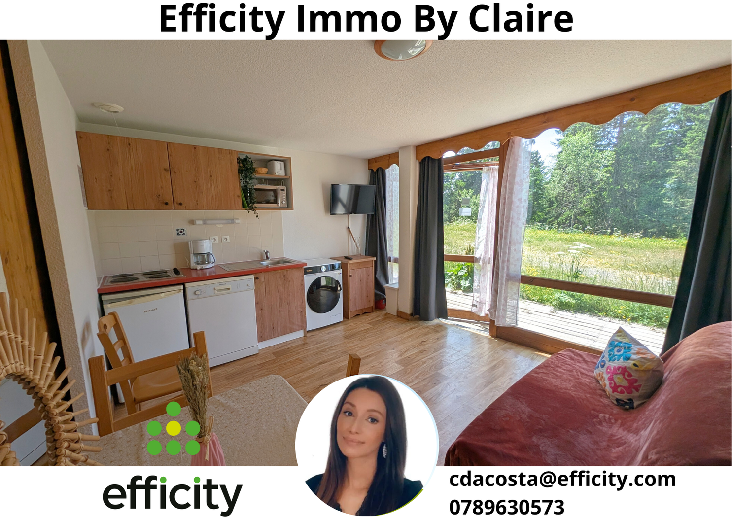 Achat immobilier Appartement 2 pièces  25m2 à Chamrousse (38410) - Photo n°1