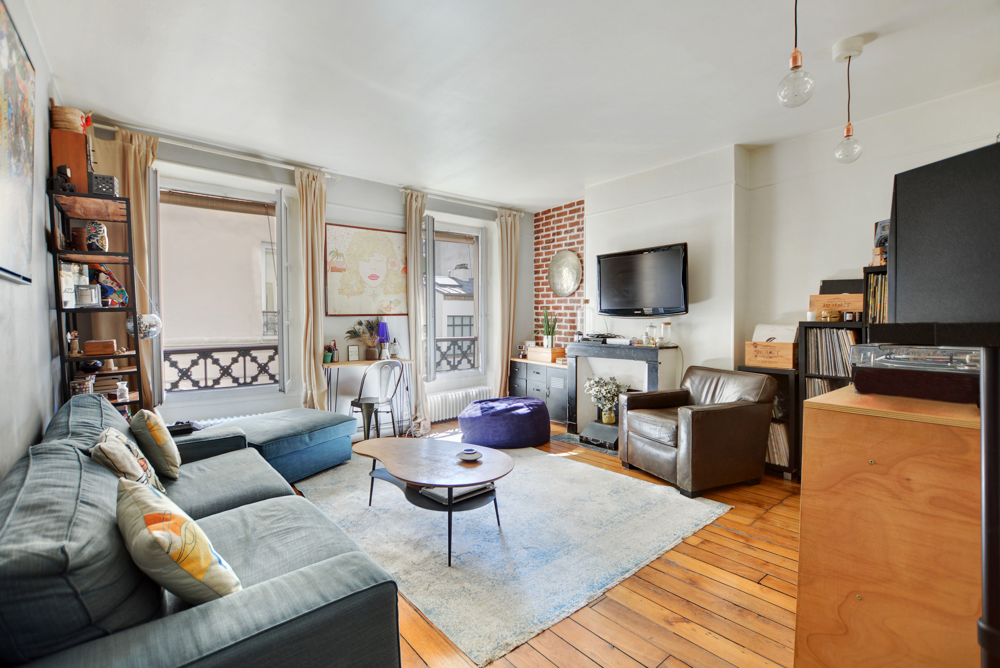 appartement 2 pièces - 46m2 à Paris (75018)