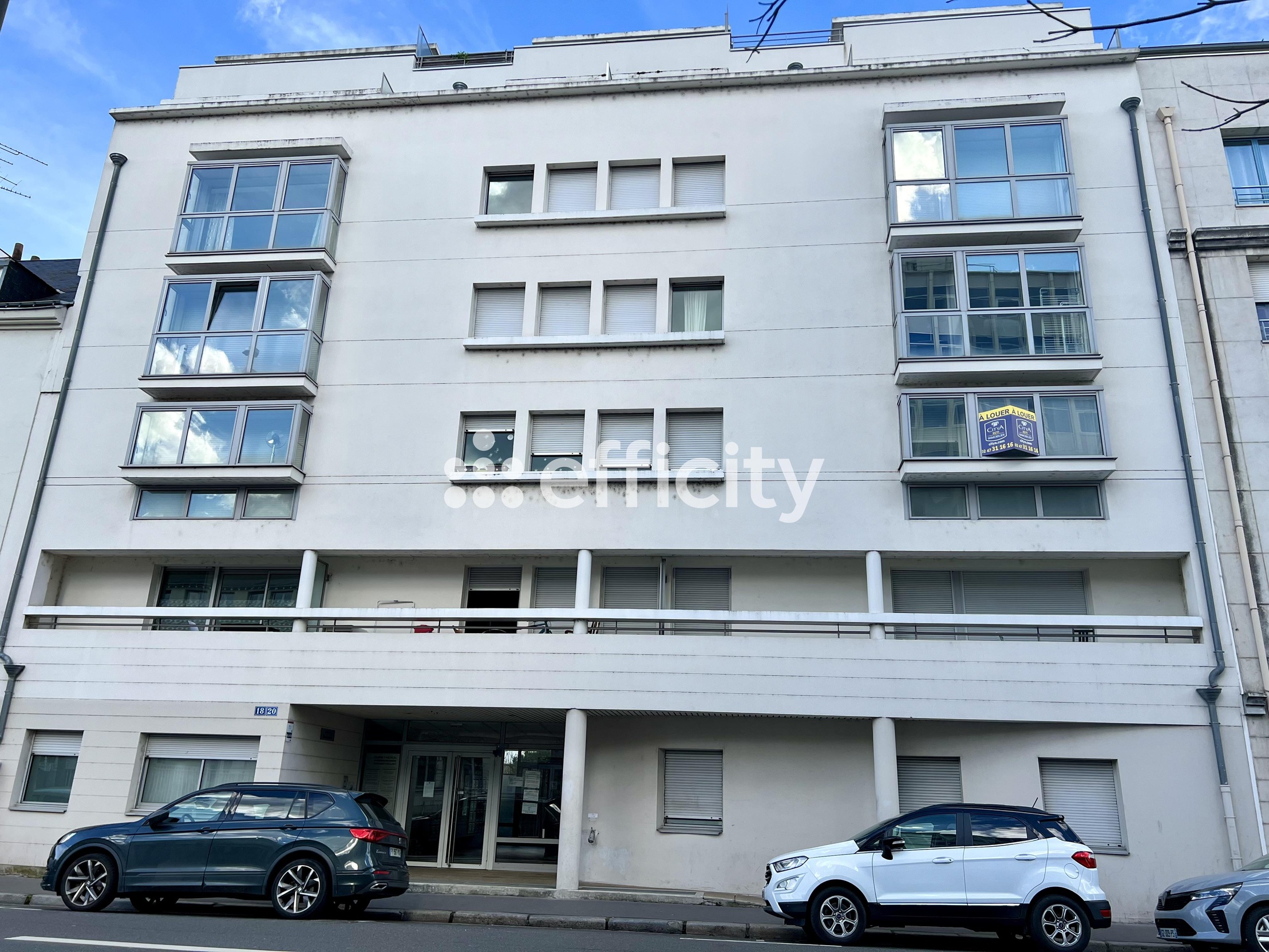 appartement 3 pièces - 57m2 à Tours (37000)