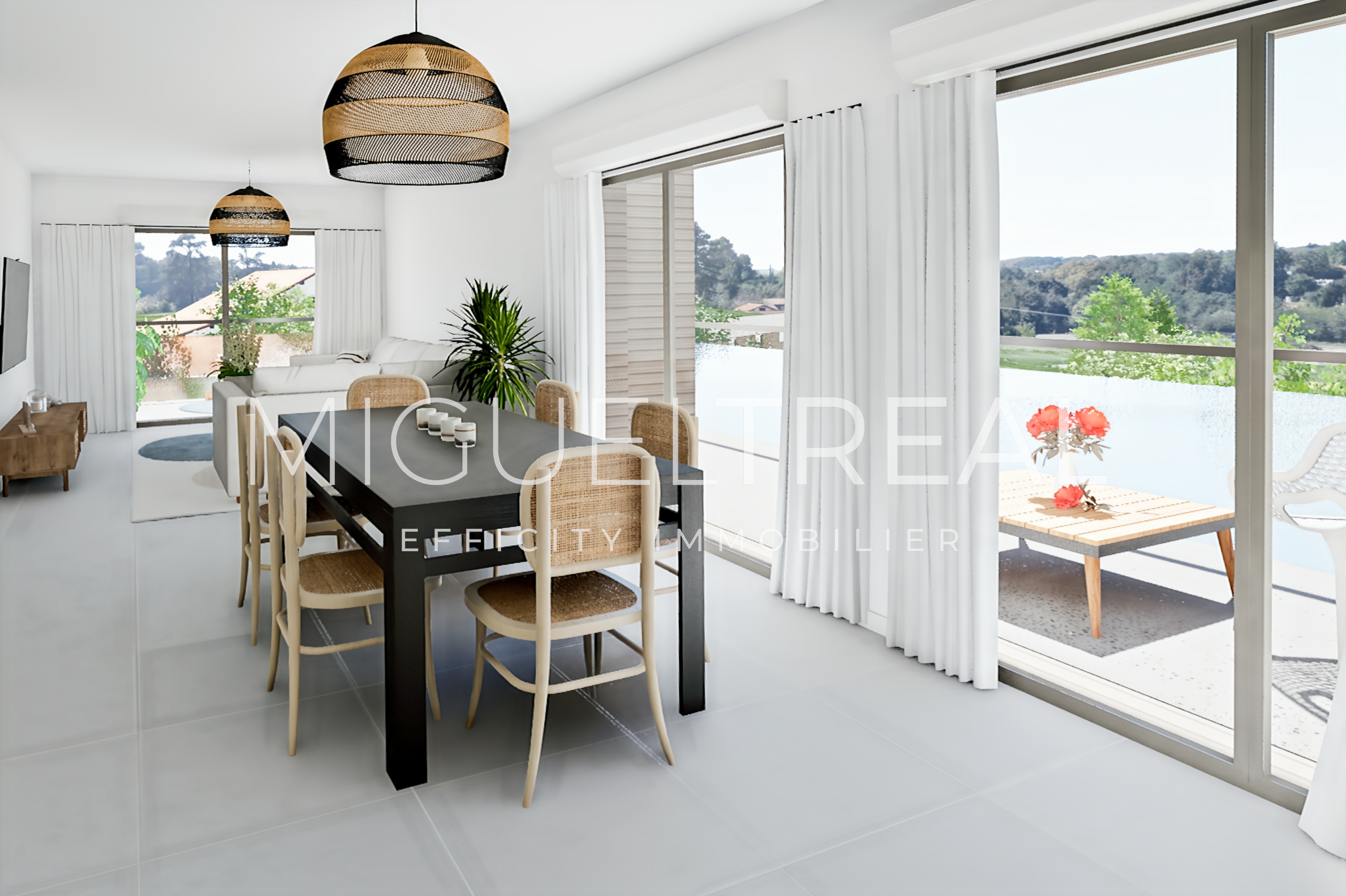 Achat immobilier Appartement 4 pièces  91m2 à Bayonne (64100) - Photo n°8