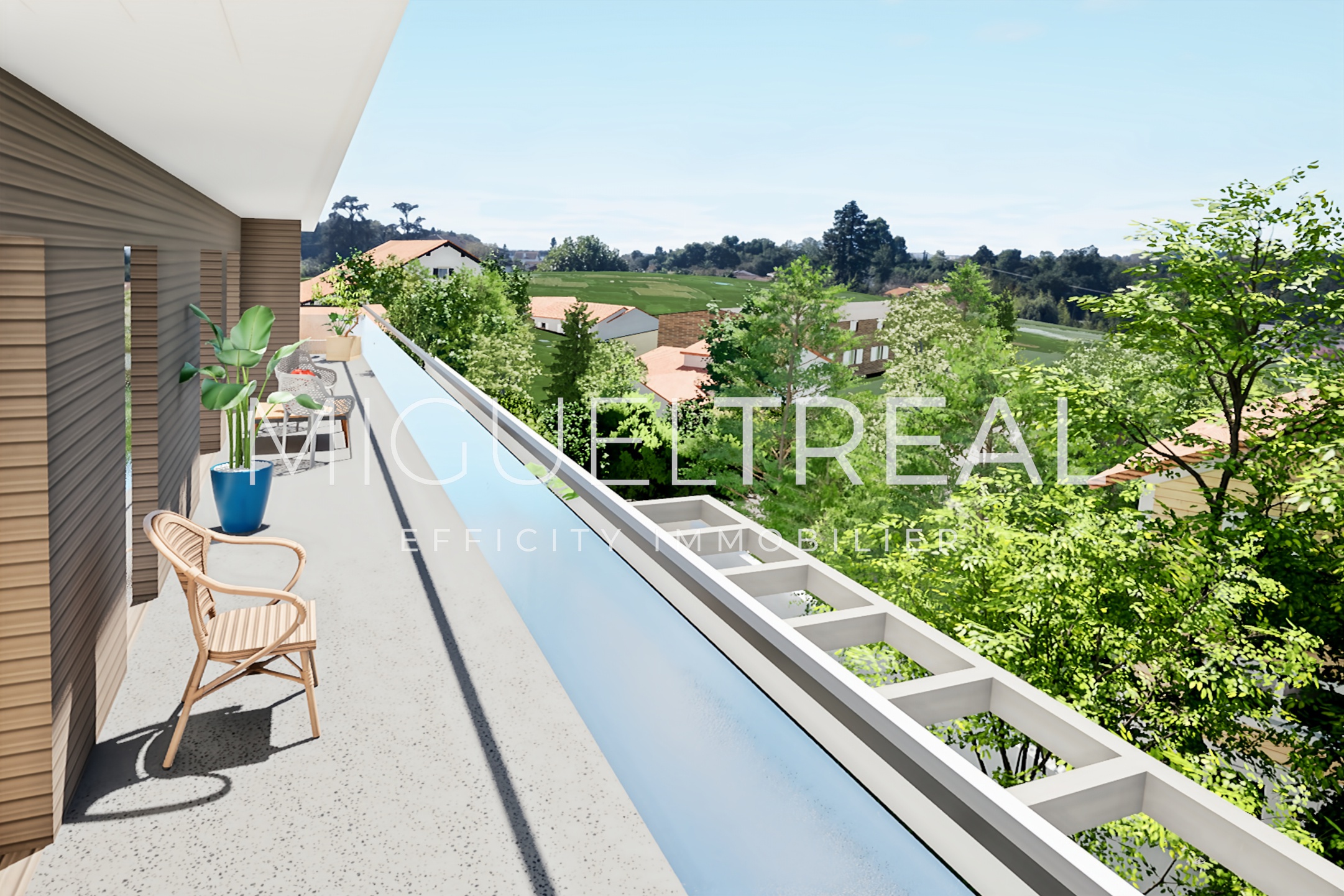 appartement 4 pièces - 113m2 à Bayonne (64100)